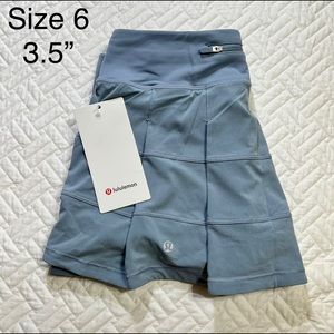 🍋 Lululemon pace rival skirt chambray sz 6